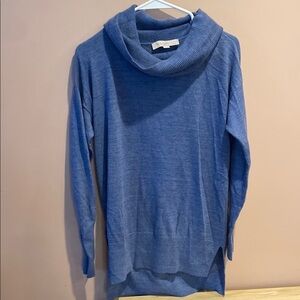 Loft cowl neck Blue Sweater